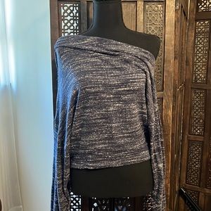 We the Free Summer Nights Hacci off shoulder light sweater